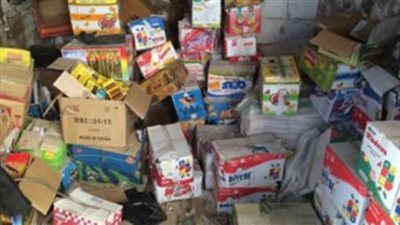 ضبط كمية كبيرة من الألعاب النارية بحوزة شخصين بالقاهرة بقصد الاتجار