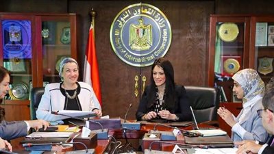 وزيرتا التعاون الدولي والبيئة تستكملان مناقشة آليات التعاون مع شركاء التنمية في تمويل المناخ