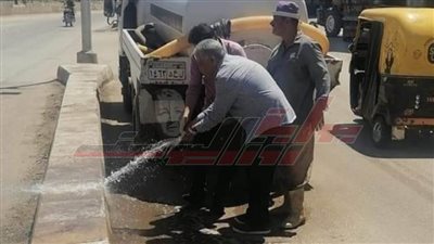 تواصل حملات رفع كفاءة منظومة النظافة والإنارة العامة بقلين