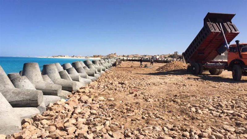 أعمال حماية للشواطئ