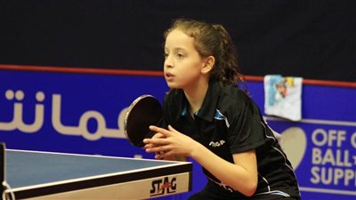 الاتحاد الدولي لتنس الطاولة يهنئ اللاعبة هنا جودة لاختيارها سفيرة لليونيسيف