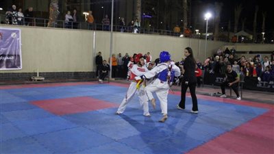 انطلاق فعاليات المهرجان الرمضاني الأول للتايكوندو بالمدينة الشبابية الرياضية بحي الأسمرات