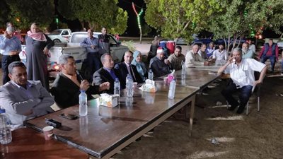 إفطار جماعي والاحتفال بذوي الهمم والأيتام بقرية ناصر الثورة بالوادي الجديد 