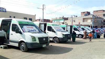 الكشف على 1579 مواطنا في قافلة طبية بقرية أبو سعادة الكبرى بدمياط