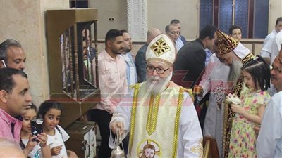  14 كنيسة تشهد صلاة قداس عيد القيامة بكفر الشيخ