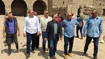 مصطفى وزيري يقوم بجولة تفقدية لعدة اماكن أثرية اسلامية