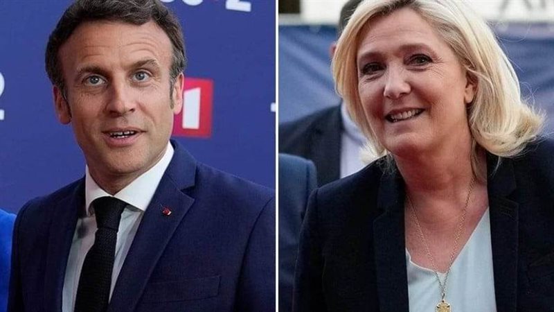 ماكرون ولوبان