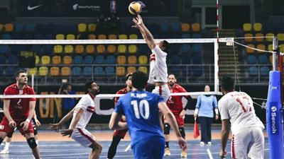 الزمالك يهزم الأهلي ويتوج بطلًا لكأس مصر في الكرة الطائرة