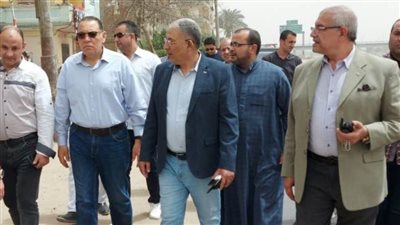 محافظ الشرقية يتفقد أعمال توسعة الطريق الدائري الإقليمي ببلبيس 