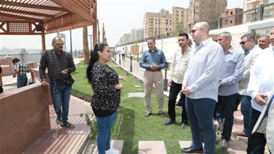 محافظ بني سويف يتابع مستوى الخدمات المقدمة بكورنيش النيل والممشى السياحي