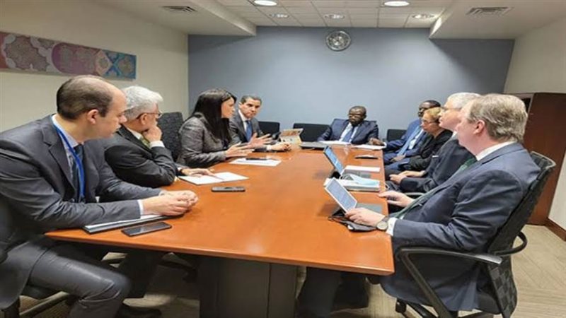 وزيرة التعاون تلتقي