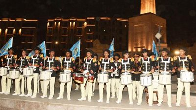 الموسيقات العسكرية تشارك في احتفالات ذكرى الأربعين لتحرير سيناء