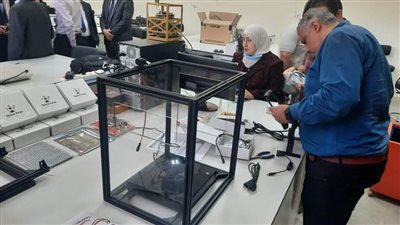 كلية الهندسة بحلوان تتسلم القمر الصناعي التعليمي من وكالة الفضاء المصرية