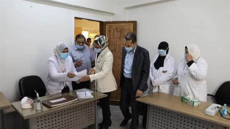 نائب المحافظ تطمئن