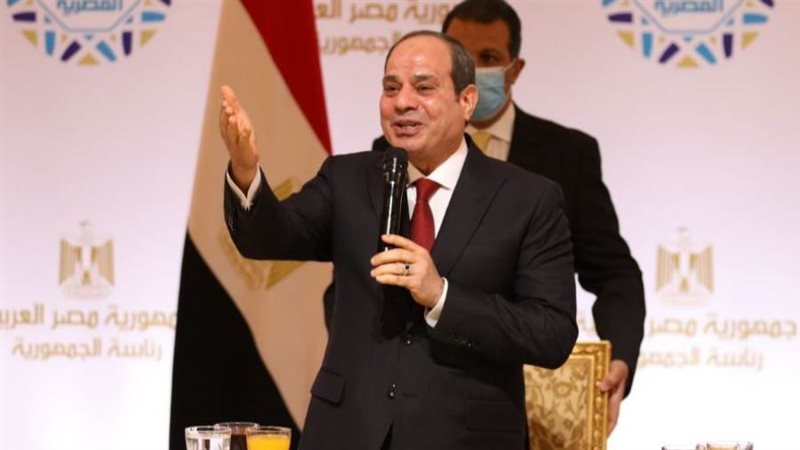 الرئيس السيسي بحفل