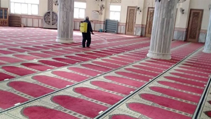 تعقيم دور العبادة