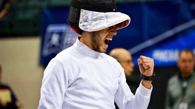 أحمد السيد يحسم تأهله للأدوار الإقصائية ببطولة الجائزة الكبرى للسلاح في القاهرة