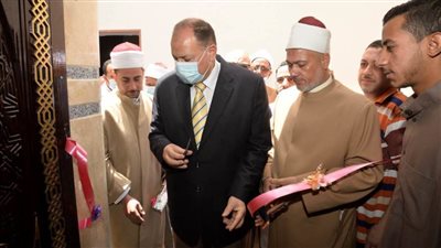 محافظ أسيوط يفتتح مسجد علم الدين الرباطي بمنفلوط بعد تطويره وترميمه