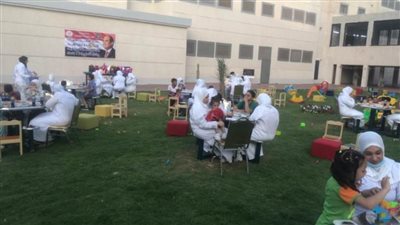   الداخلية تنظم إفطارا جماعيا بمركز إصلاح وتأهيل وادي النطرون للنزيلات الحاضنات