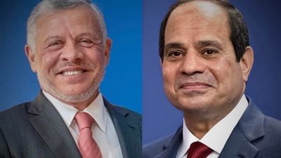 الرئيس السيسي يهنئ هاتفيا ملك الاْردن بعيد الفطر