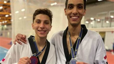 فضية وبرونزية حصاد التايكوندو في بطولة السويد الدولية