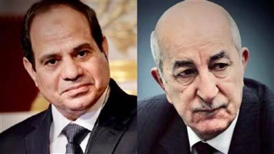 الرئيس السيسي يهنئ نظيره الجزائري بعيد الفطر