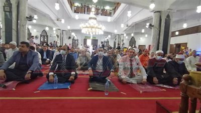 الآلاف يؤدون صلاة العيد في 2513 مسجدًا بكفر الشيخ