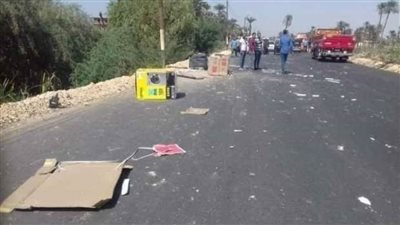 إصابة 7 أشخاص بسبب القيادة المتهورة للموتوسيكلات  بقليوب