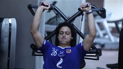 تدريبات في الجيم لرجال يد الأهلي استعدادا للسوبر الإفريقي