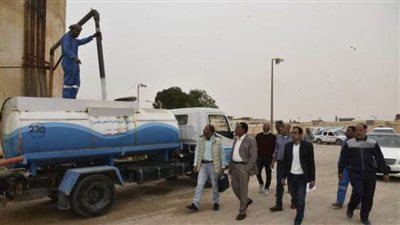 محافظة مطروح: عودة معدلات ضخ مياه الشرب إلى طبيعتها نهاية مايو الجاري