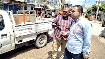 حملة مكبرة بشوارع كفر الشيخ لرفع الإشغالات