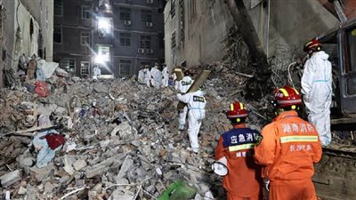 الصين.. ارتفاع حصيلة انهيار مبنى إلى 26 قتيلا