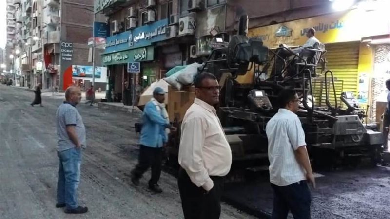 رئيس حي شرق يتابع