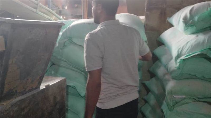 جانب من الحملة التموينية