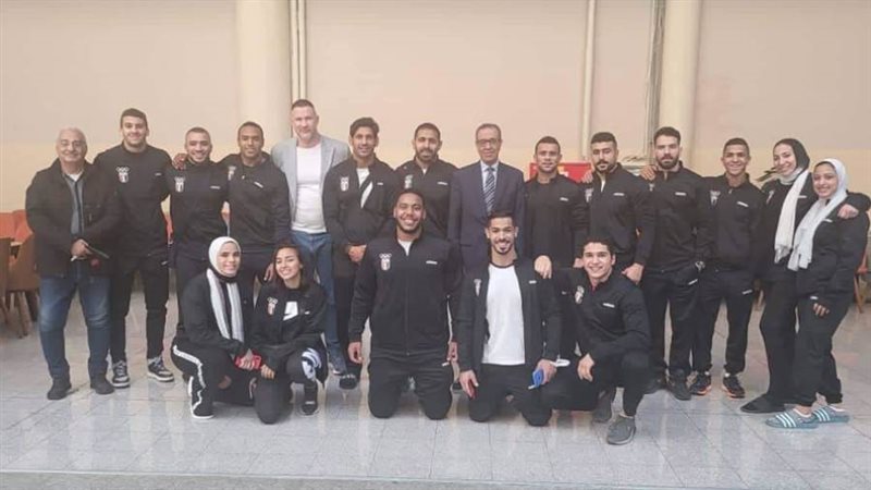 بعثة منتخب مصر للجودو
