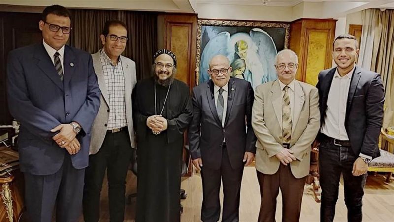 وفد نقابة المهندسين