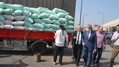 محافظ القليوبية يتابع توريد القمح بالصوامع.. وتوريد 21 ألف طن
