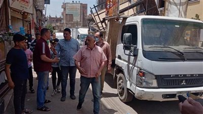 عقب إجازة العيد.. حملات مكبرة لإزالة التعديات بشوارع المنوفية