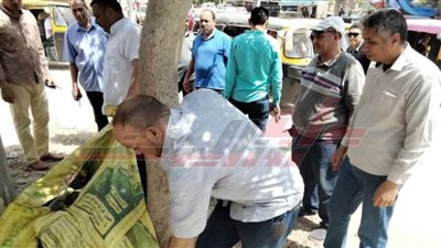 حملات مكبرة لرفع الإشغالات بشوارع كفر الشيخ