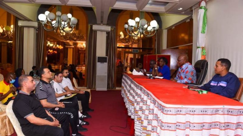 الاجتماع الفني لمباراة