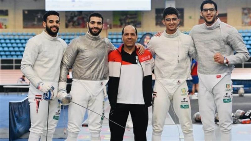 منتخب مصر لسلاح سيف