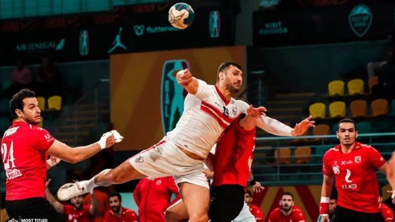 يد الزمالك ضد الأهلي