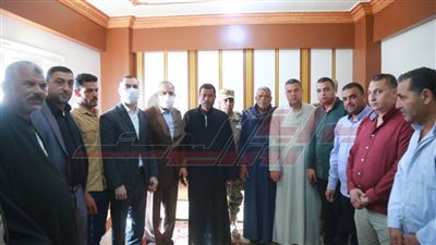 نورالدين: يقدم واجب العزاء لأسرة شهيد كفرالشيخ