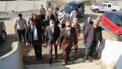 محافظ كفر الشيخ يقدم واجب العزاء لأسرة النقيب محمد أسامة عطية