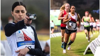 زينة عامر وملك إسماعيل في قبل نهائي كأس العالم للخماسي الحديث ببلغاريا