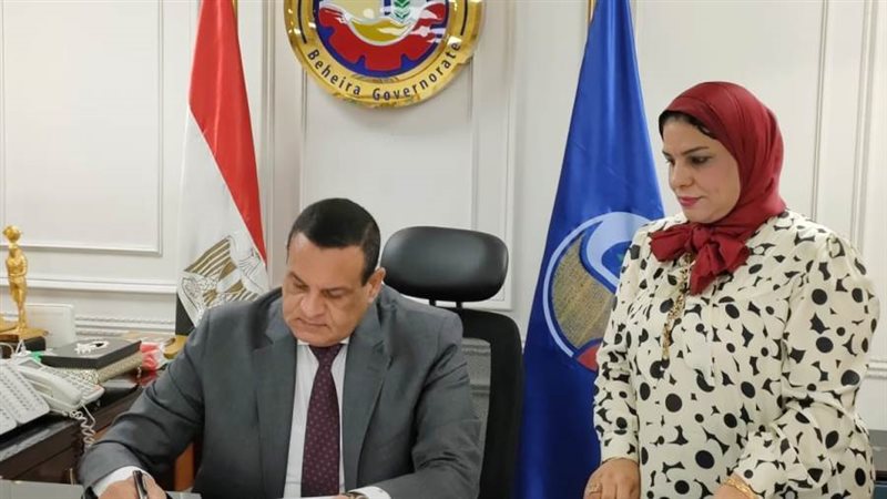 محافظ البحيرة يعتمد