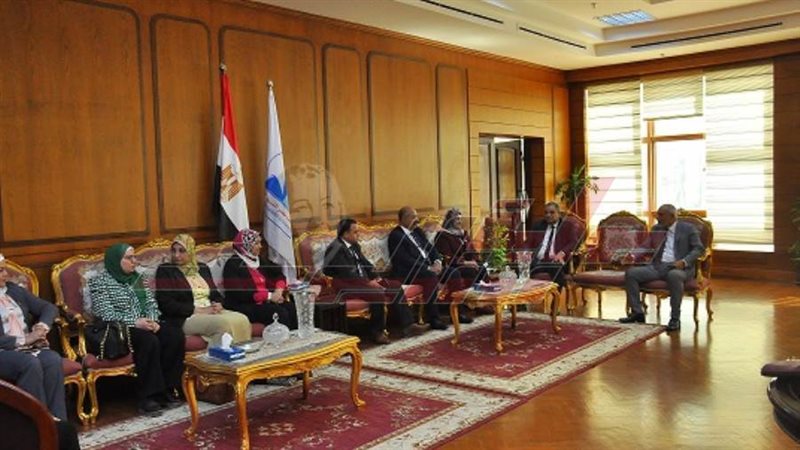 استقبال الوفد