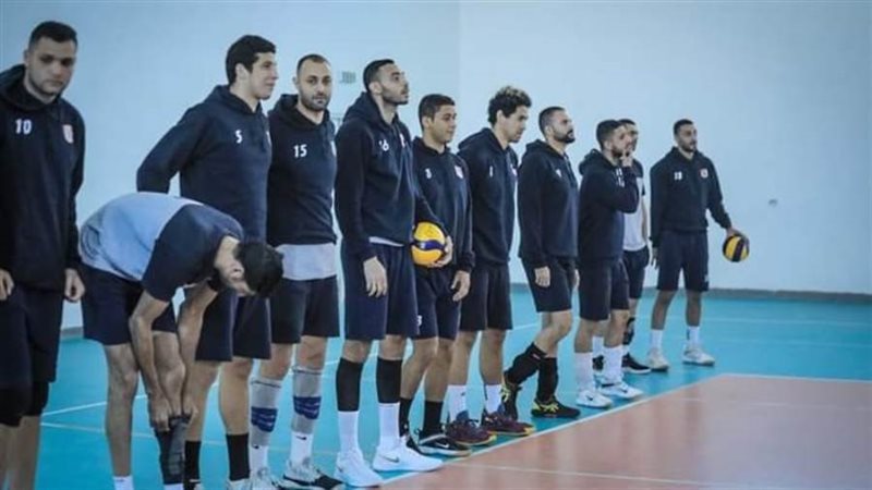 رجال طائرة الأهلي