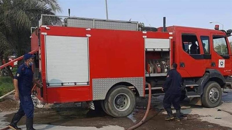 السيطرة على حريق