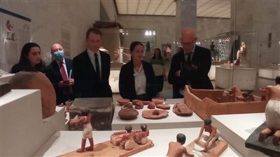 المتحف القومي للحضارة المصرية يستقبل وفدين من البرازيل وفرنسا